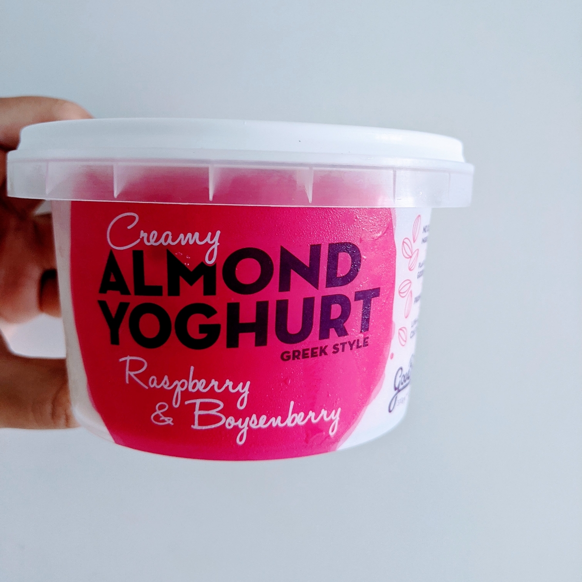 Good Boost Co Almond Yoghurt Greek Style (Raspberry & Boysenberry