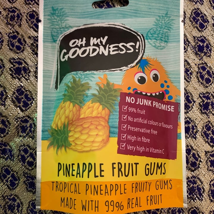 photo of Oh My Goodness! Oh My Goodness Pineapple Fruit Gums shared by @wilmievdh97725 on  19 Oct 2020 - review