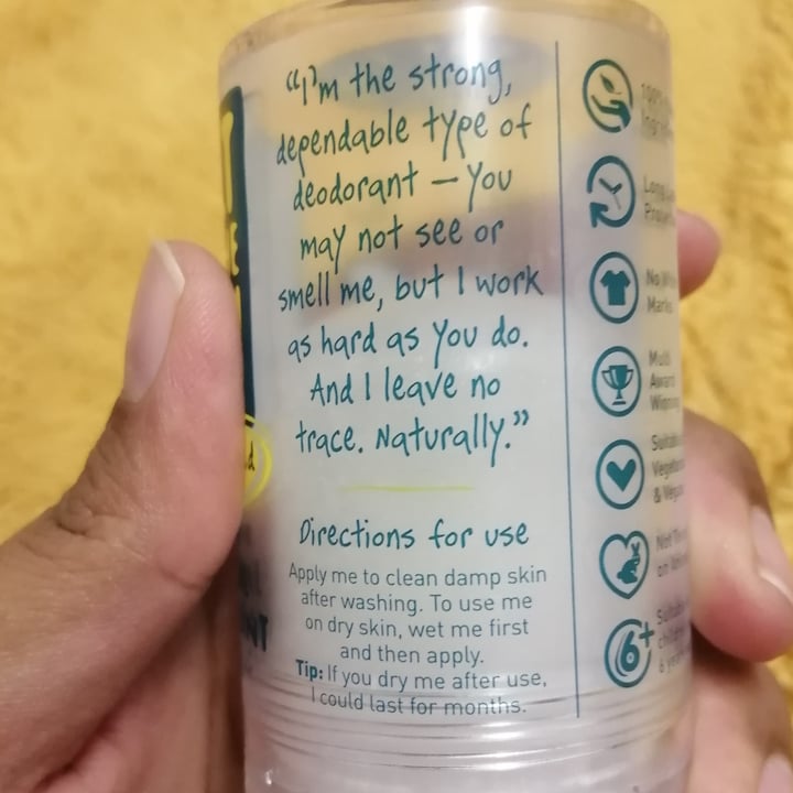 photo of Salt of the Earth Unscented Natural Deodorant Classic shared by @halimashah on  20 Dec 2021 - review