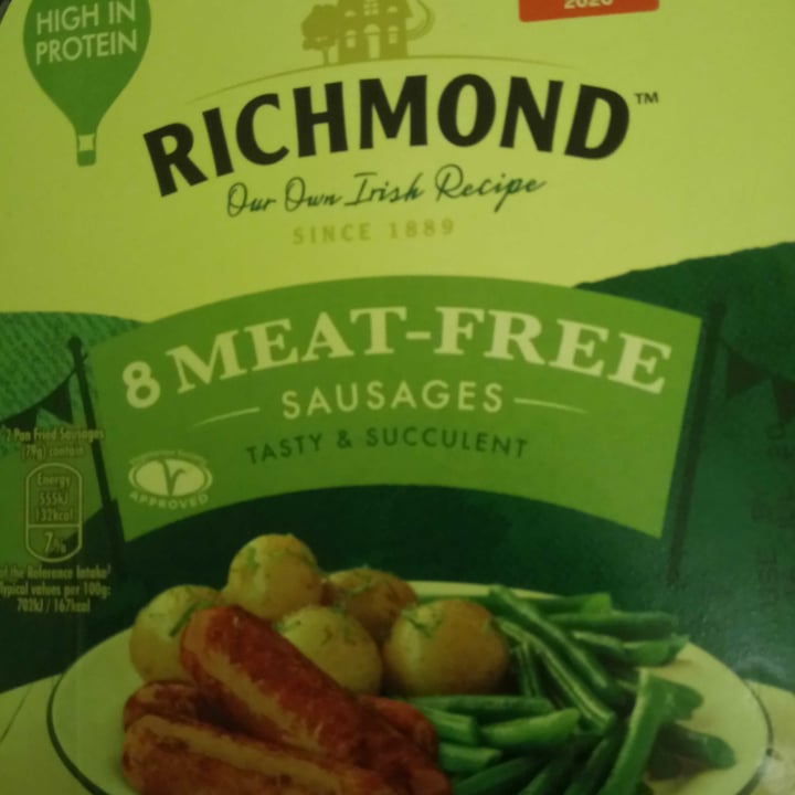 photo of Richmond Richmond Meat Free Sausages shared by @lilleelee on  11 Jul 2020 - review