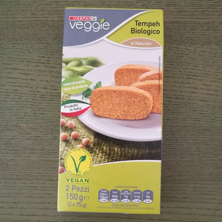 photo of Veggie tempeh biologico shared by @monysotgiu on  02 Nov 2022 - review