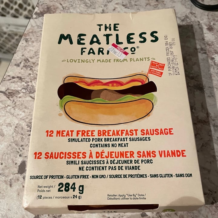 photo of Meatless Farm Breakfast Sausages shared by @lisadtb on  14 Sep 2021 - review