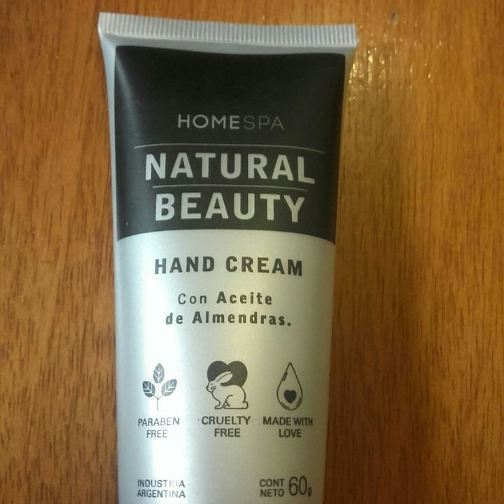 photo of HOMEspa Natural Beauty Hand Cream Con Aceite De Almendras shared by @laramiller on  01 Aug 2020 - review