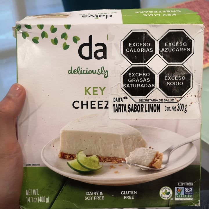 review photo of Daiya Key Lime Cheezecake shared by @bthealien on 11 Jul 2021 - review