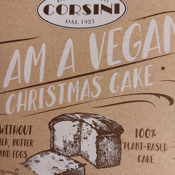 photo of Corsini I Am a Vegan Christmas Cake shared by @sayareaper on  25 Dec 2021 - review