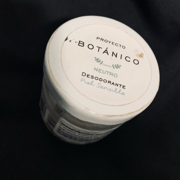 photo of Proyecto Botánico Desodorante neutro piel sensible shared by @anneveaev on  10 Nov 2021 - review