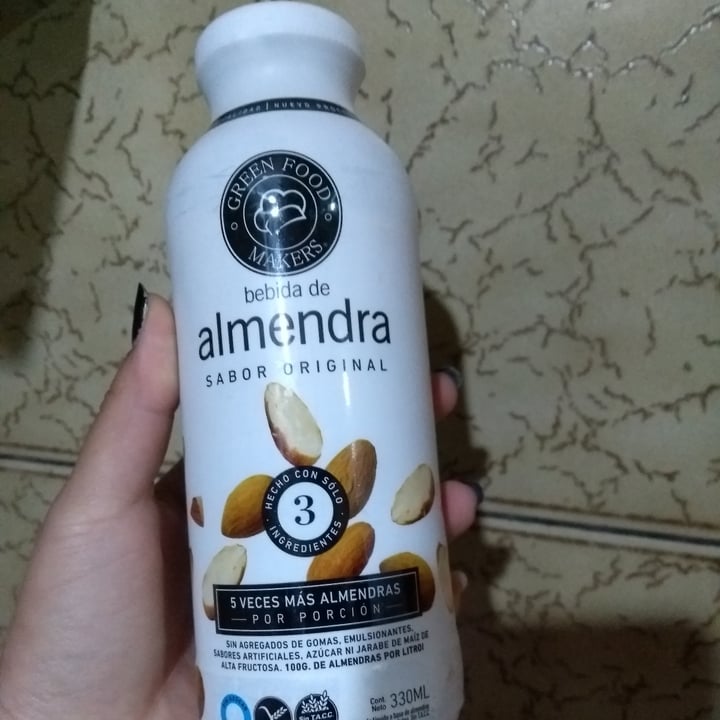 review photo of Green Food Makers Bebida de Almendras Original shared by @sashabe on 29 Nov 2020 - review
