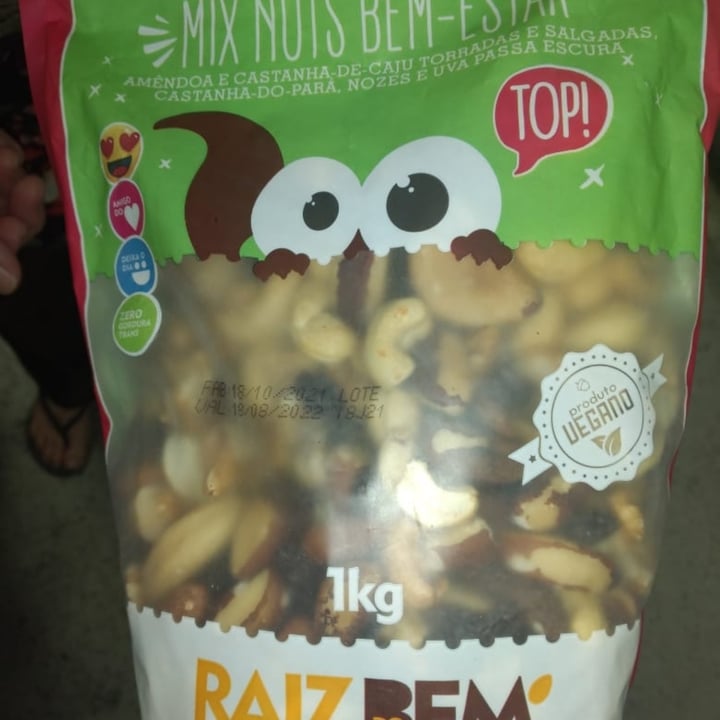 photo of Raiz do Bem Mix De Nuts shared by @luciams2107 on  01 May 2022 - review