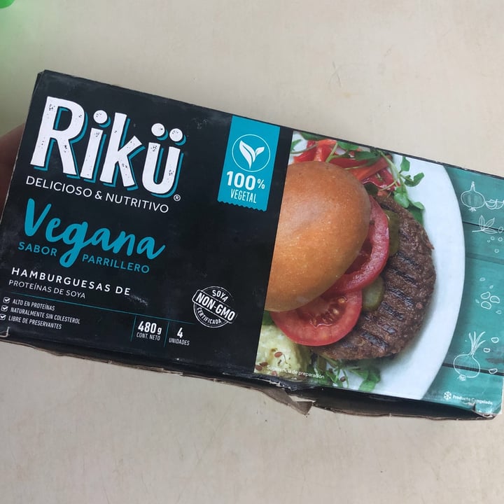 photo of Rikü Hamburguesa De Proteína De Soya shared by @jocfaaa on  26 Sep 2020 - review