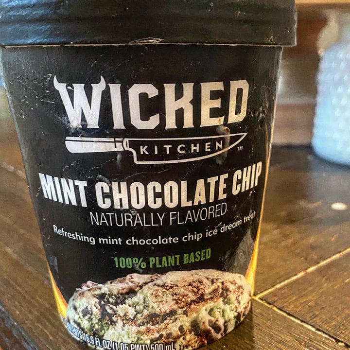 review photo of Wicked Mint Chocolate Chip Ice Cream shared by @veganabbysway on 13 Jul 2022 - review