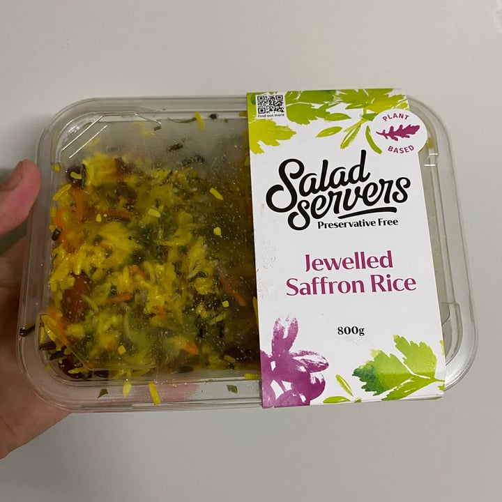 photo of Salad Servers Jewelled Saffron Rice shared by @earthling-joel on  09 Mar 2022 - review