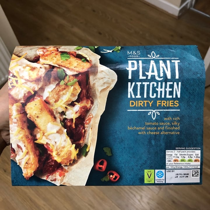 photo of Plant Kitchen (M&S) Dirty Fries shared by @veganlisag on  12 Jan 2020 - review