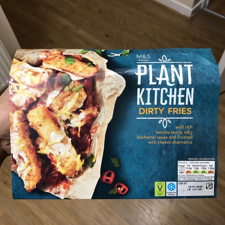 review photo of Plant Kitchen (M&S) Dirty Fries shared by @veganlisag on 12 Jan 2020 - review