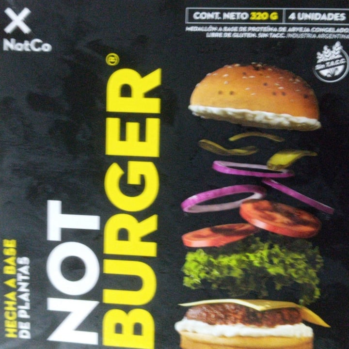 photo of NotCo Not Burger shared by @zamm on  02 Oct 2020 - review