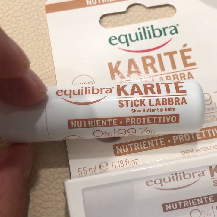 photo of Equilibra Stick labbra - Karité shared by @alicelaneva on  23 Sep 2022 - review