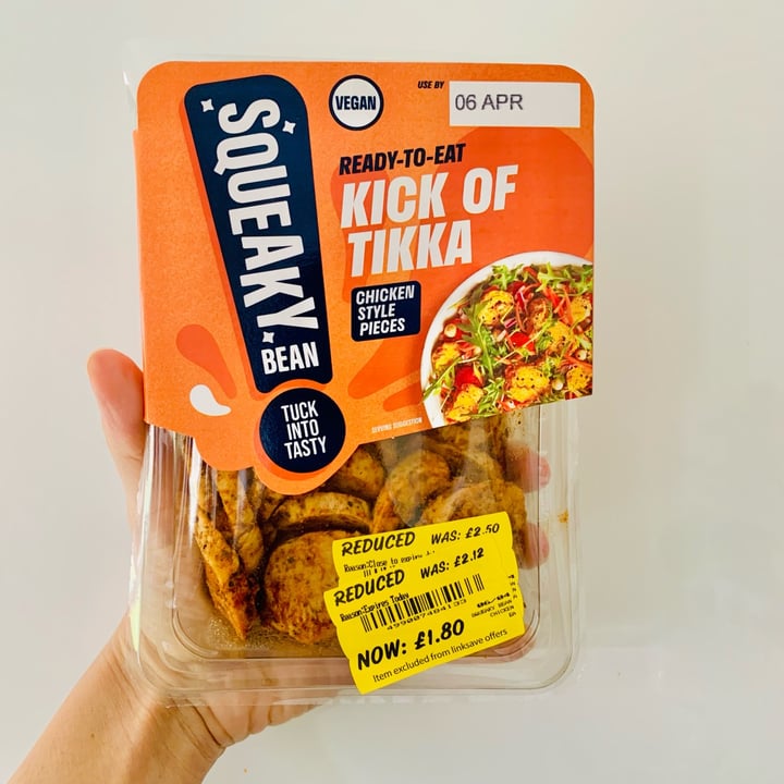 photo of Squeaky Bean Kick Of Tikka shared by @drteetee on  12 Apr 2022 - review