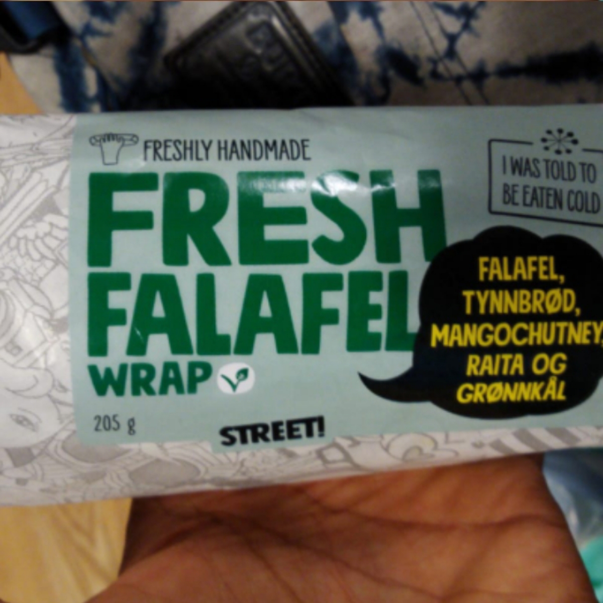 Falafel wrap from Street! - Vegan Product Reviews & Ratings | abillion
