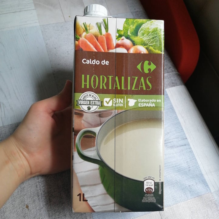 review photo of Carrefour Caldo de hortalizas shared by @marangela98 on 21 Mar 2022 - review