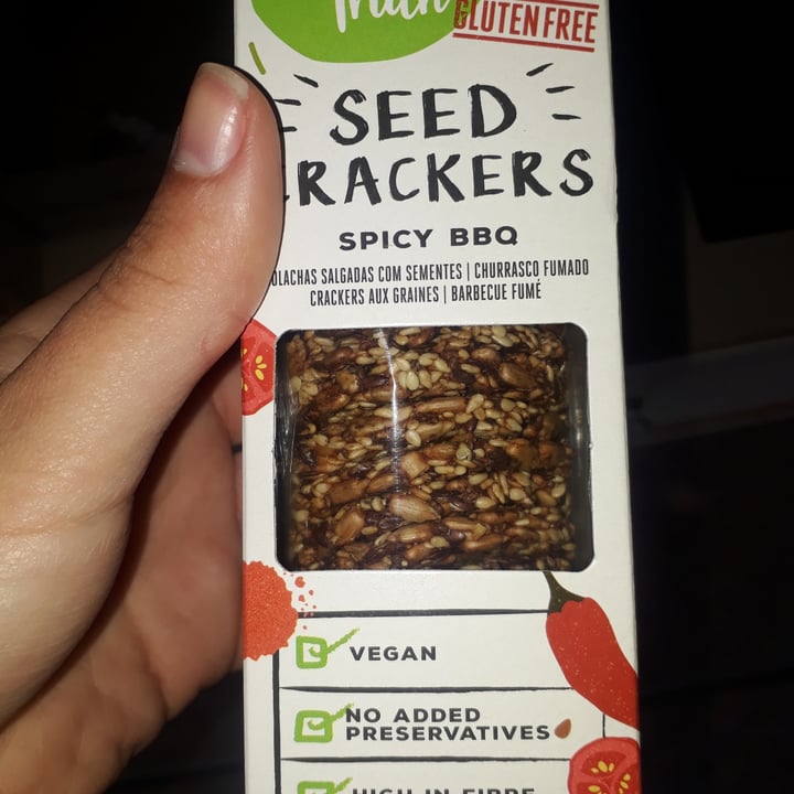 Simple Truth Seed Crackers Spicy BBQ Review abillion