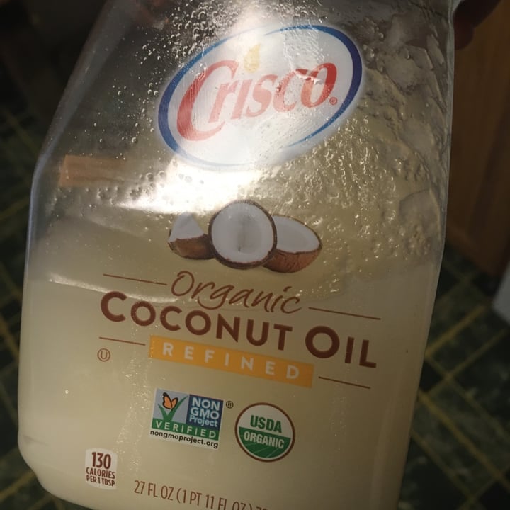 photo of Crisco Organic coconut Oil shared by @bunkerking37 on  29 Apr 2020 - review