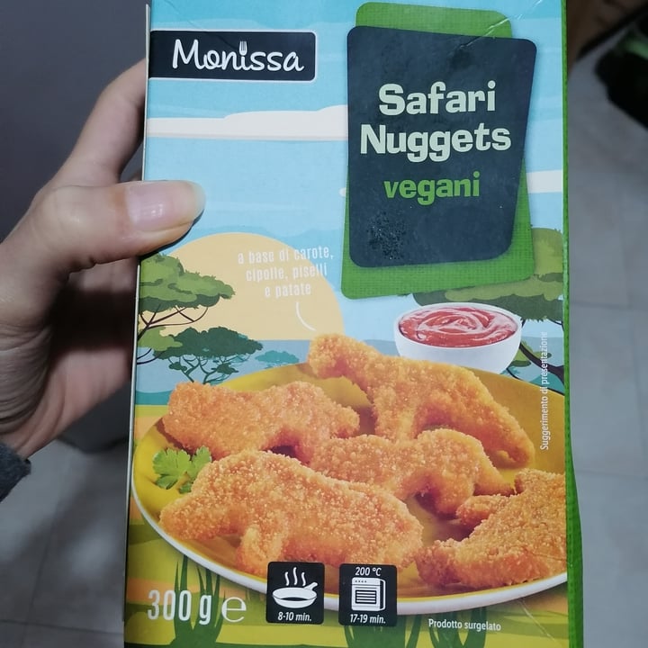 photo of Monissa Safari Nuggets vegani shared by @angieliberatutti on  19 Sep 2022 - review