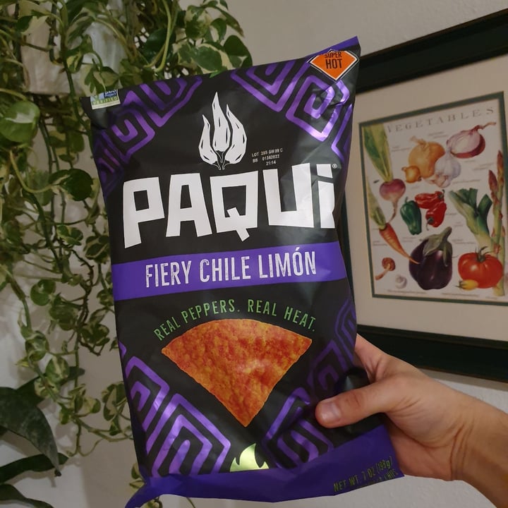 photo of Paqui Chips Fiery Chile Limón shared by @paniwilson on  15 Oct 2021 - review