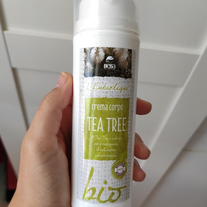 review photo of Beba s.r.l. Crema corpo Tea Tree shared by @gtarocco on 28 Apr 2021 - review