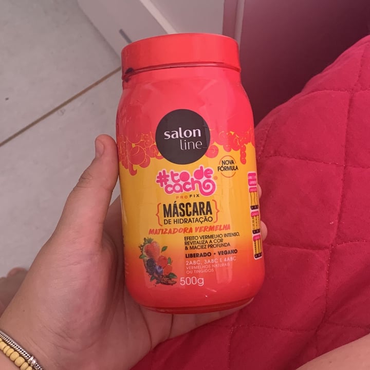 review photo of Salon line Máscara matizadora Vermelha shared by @liviamatsuzava on 15 Nov 2021 - review