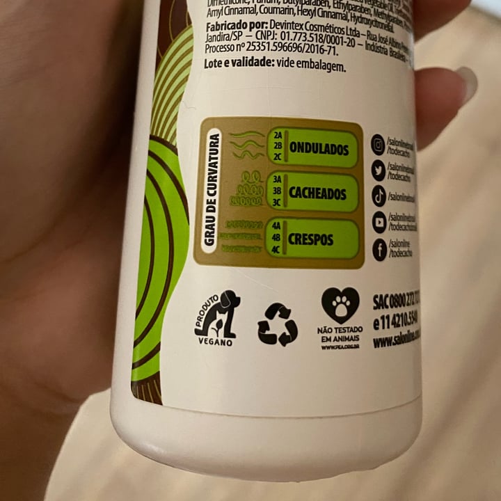 review photo of Salon line Ativador de cachos SOS Azeite de Oliva shared by @mariwps on 15 Oct 2022 - review