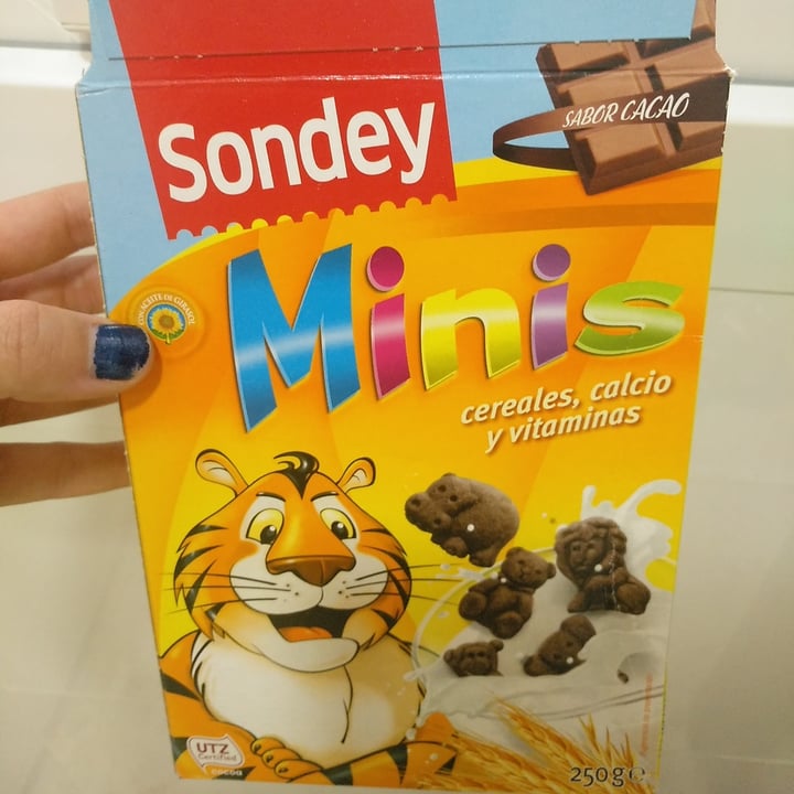 photo of Sondey Galletas animalitos chocolate shared by @espesita on  17 Jul 2020 - review