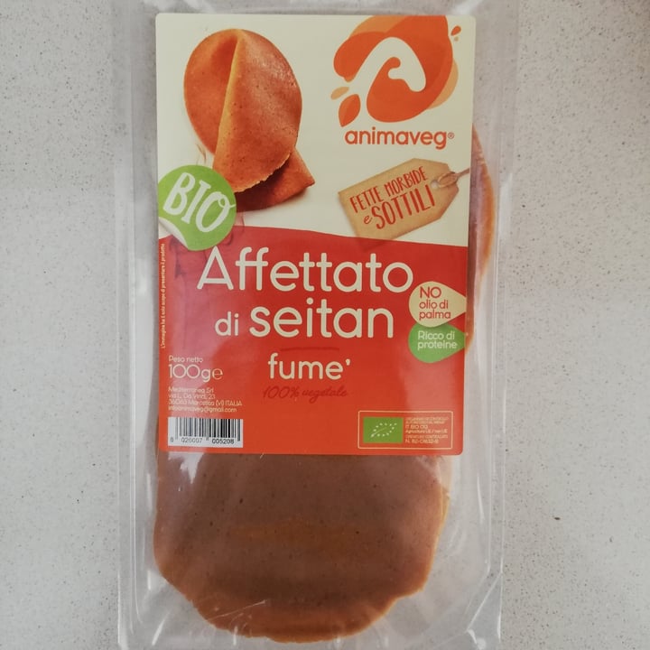 photo of Animaveg Affettato Di Seitan Fumè shared by @fraabi on  10 May 2022 - review