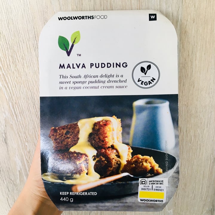 photo of Woolworths Food Malva pudding shared by @taz on  28 Oct 2021 - review