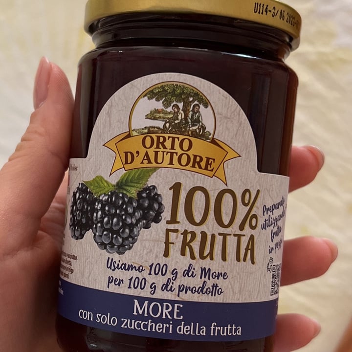 photo of Orto d'Autore 100% Frutta More - Solo Zucchero Della Frutta shared by @luigia-dalessandro on  28 Apr 2022 - review