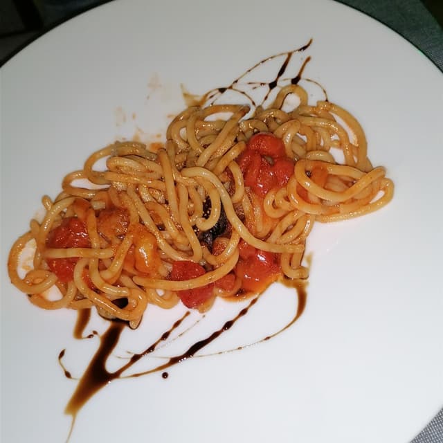 Photo of the dish “Pici acqua e farina vegan”