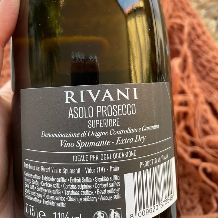 Rivani Asolo prosecco superiore extra dry Review | abillion