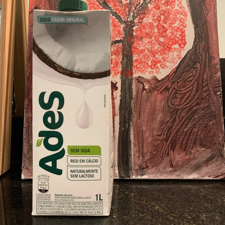 photo of Ades Leche de Coco sabor Natural shared by @paulaneder on  07 Jul 2021 - review
