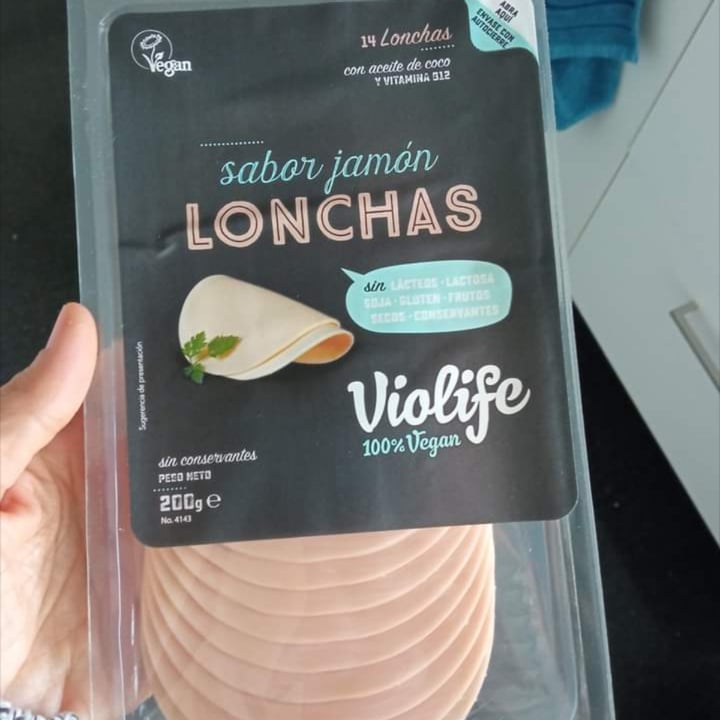 photo of Violife Lonchas sabor Jamón shared by @ranaverde on  06 Mar 2021 - review