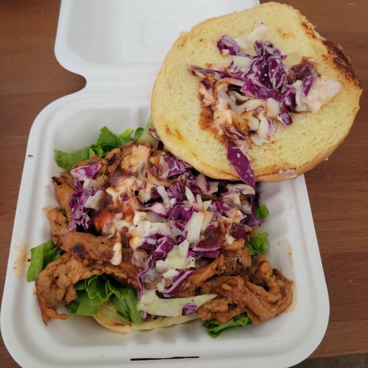 photo of Plantology BBQ Chickn Sandwich shared by @kierstenb on  17 Jul 2021 - review