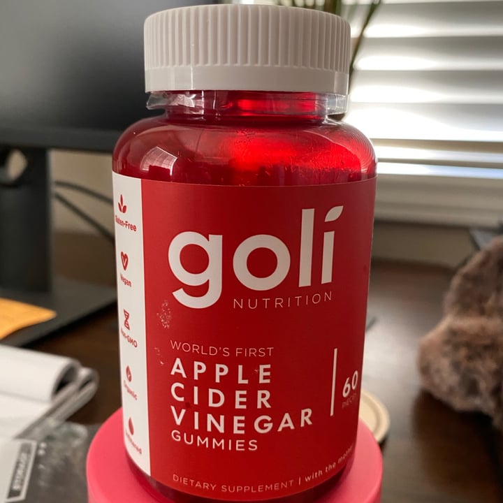 photo of Goli Apple Cider Vinegar Gummy shared by @plantbasedlife123 on  11 Oct 2020 - review
