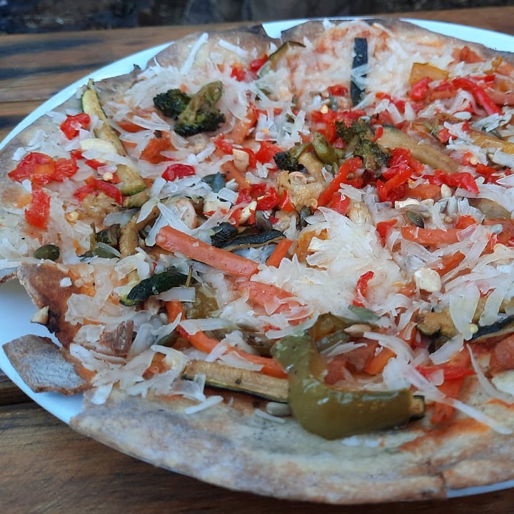 review photo of Camel Rock Restaurant Nutty Veg Pizza shared by @chrisl on 16 Jul 2022 - review