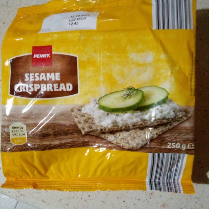 photo of Penny Sesame Crispbread shared by @saimonanimalslover on  09 Oct 2022 - review