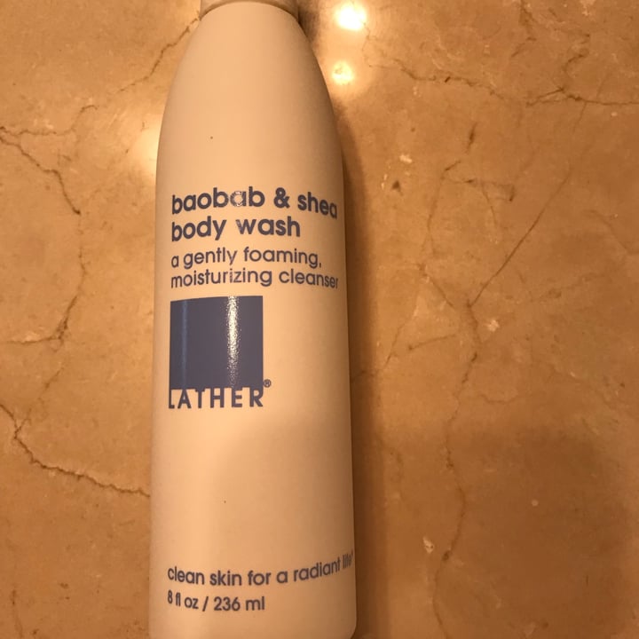 review photo of Lather Baobab and shea body wash shared by @dulcilne on 10 May 2022 - review