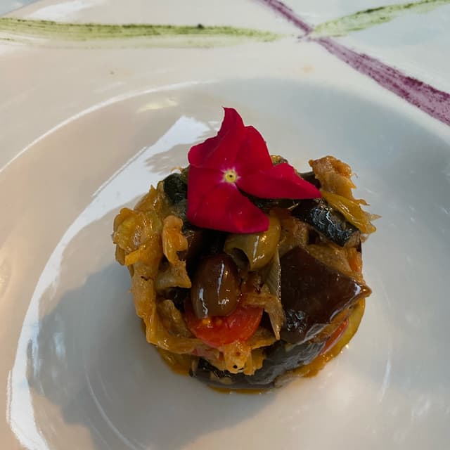 Foto do prato “Capinata Di Verdure”
