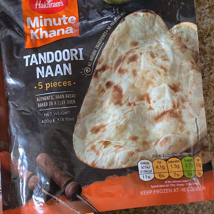 photo of Haldiram’s Naan shared by @krights20 on  27 Mar 2022 - review
