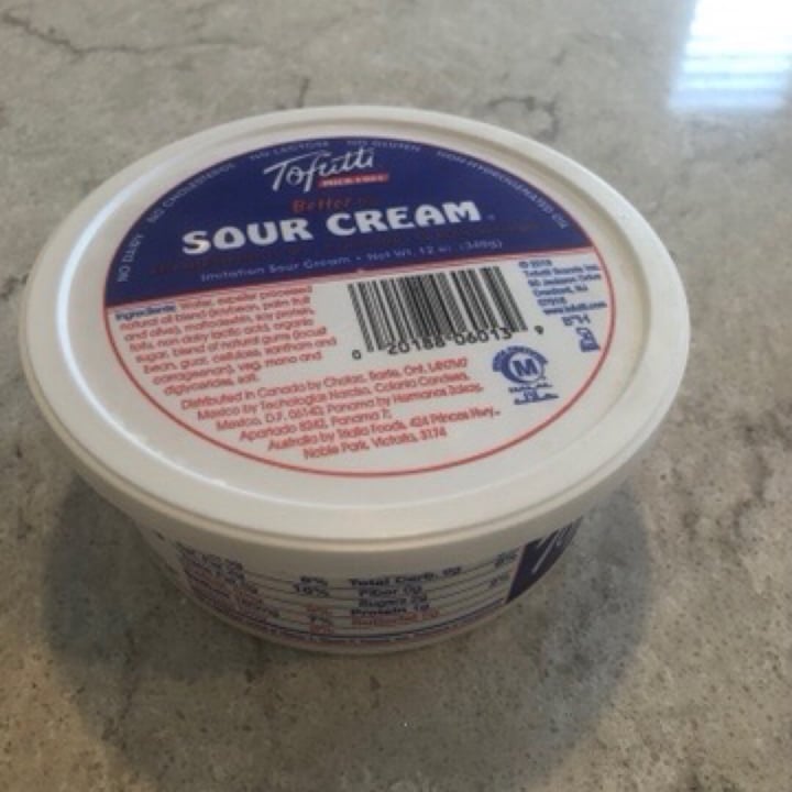 photo of Tofutti Better than Sour Cream shared by @hovdeks78 on  26 May 2020 - review