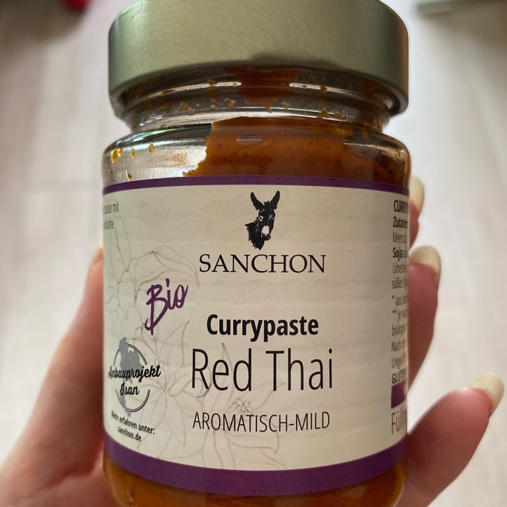photo of Sanchon Currypaste Red Thai shared by @eventuelli on  21 May 2021 - review