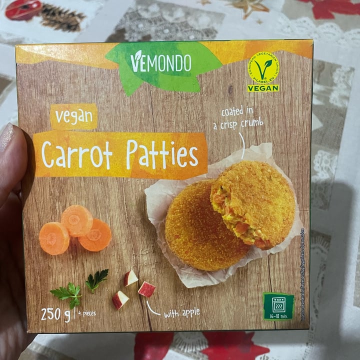 review photo of Vemondo Vegan carrot patties shared by @bollicina87 on 12 Apr 2022 - review