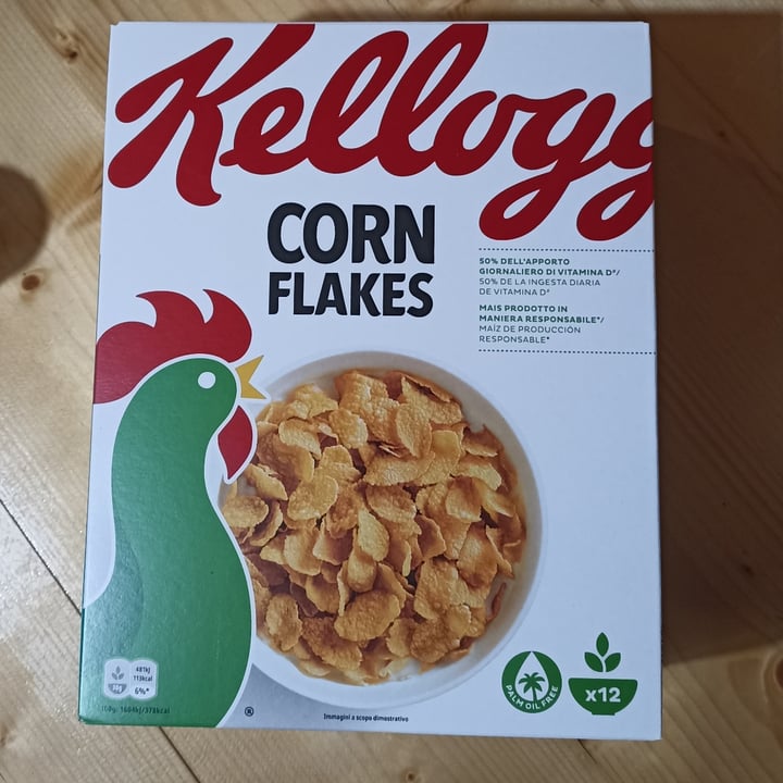 photo of Kellogg's Corn flakes hojuelas de maíz shared by @vegrac on  16 Mar 2022 - review