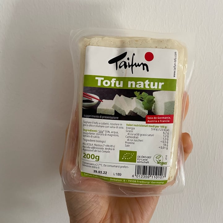 photo of Taifun Tofu natur shared by @brvvvna on  26 Mar 2022 - review