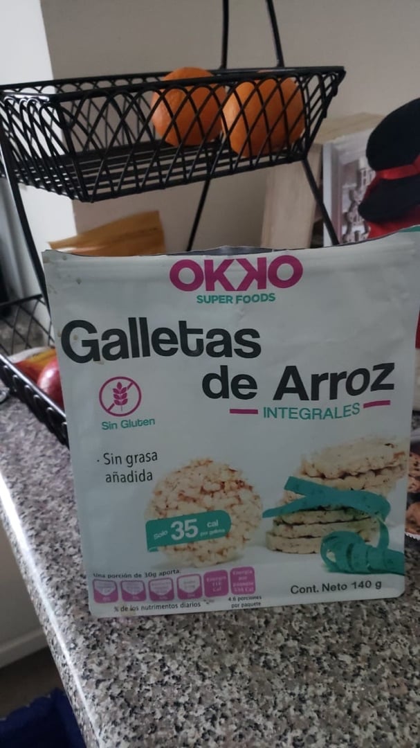 photo of Okko Super Foods Galletas De Arroz shared by @coralgzz on  30 Jan 2020 - review
